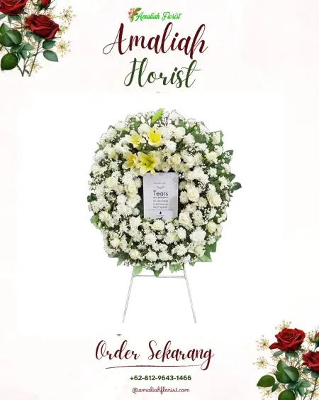 Krans Bunga Duka Sisir