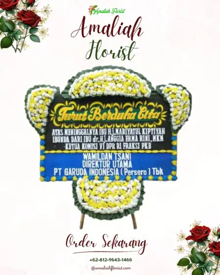 Papan Bunga Duka Sisir